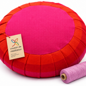 Coussin de méditation rond